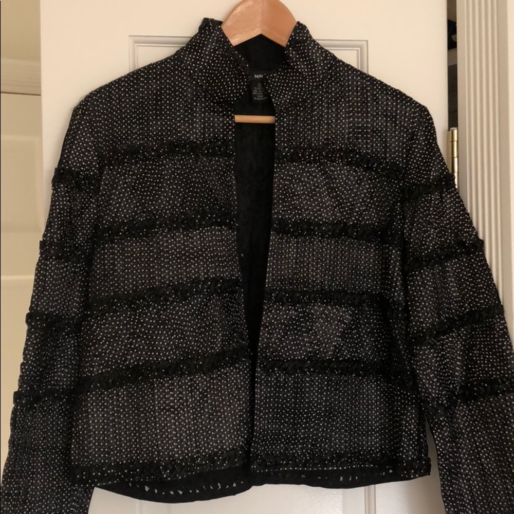 Black and white Blazer